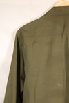 Late 1960s, S-L, U.S. Military, 4th Model Jungle Fatigue Jacket, with added patches, used