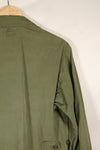 Estimated 1963, Estimated S-S 1st Model Jungle Fatigue Jacket, Scratched, Used.