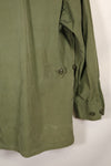 Estimated 1963, Estimated S-S 1st Model Jungle Fatigue Jacket, Scratched, Used.