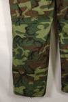 1969 Contract Deadstock M-S ERDL Green Leaf Camouflage Jungle Fatigue Pants