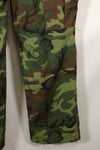 1969 Contract Deadstock M-S ERDL Green Leaf Camouflage Jungle Fatigue Pants