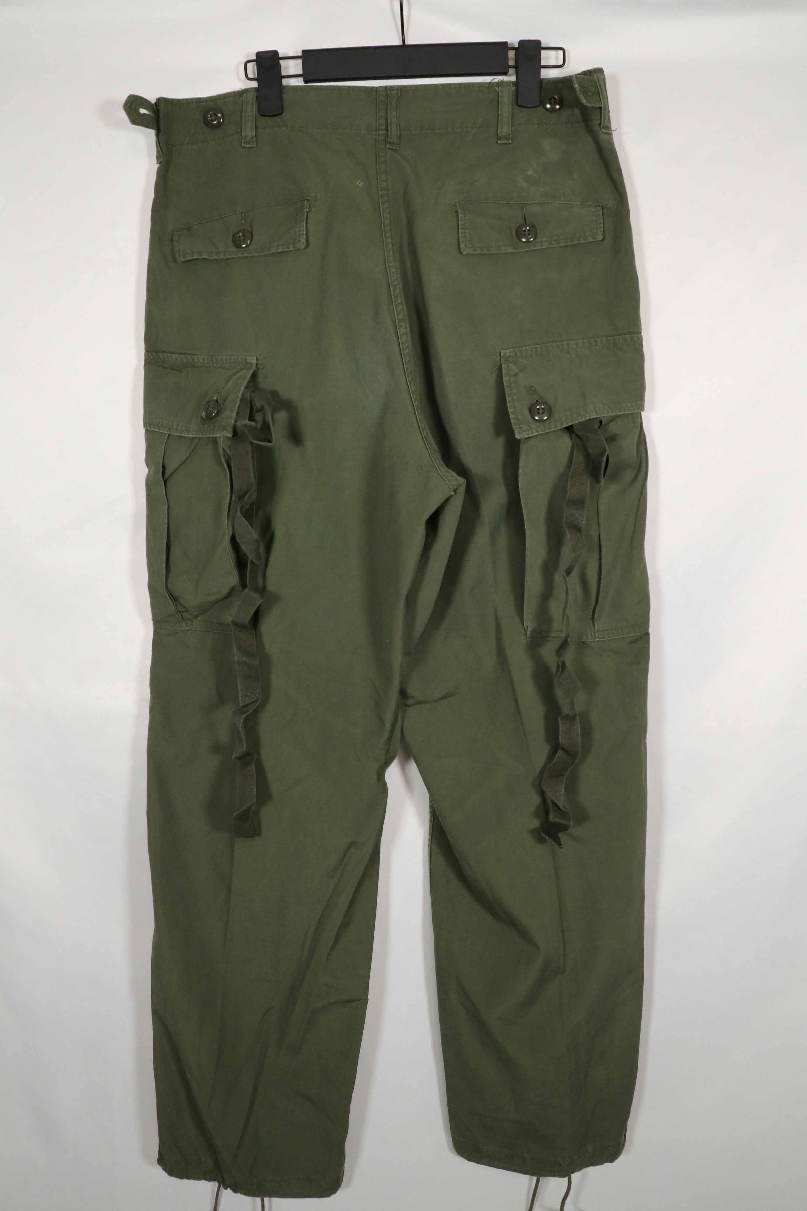 Real 1st Model Jungle Fatigue pants, large size, used.