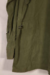 Real 1963 1st Model Jungle Fatigue Jacket, L-L, torn, repaired, used