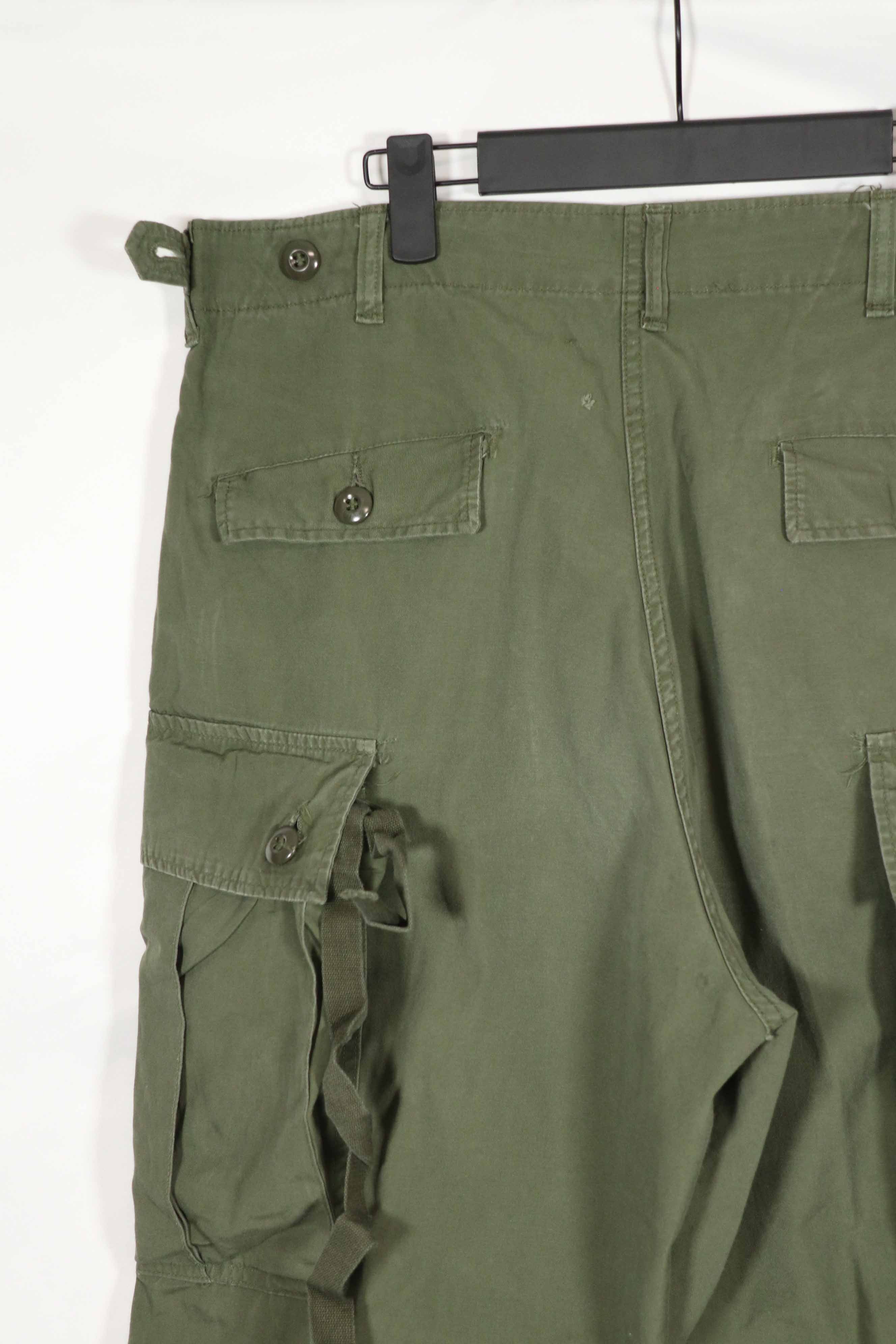 Real 1st Model Jungle Fatigue pants, large size, used.