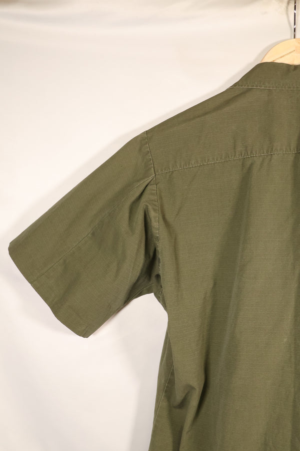 1969 Contract, S-R, U.S. Navy, PBR 4th Model Jungle Fatigue Jacket, Patch Added Later, Used