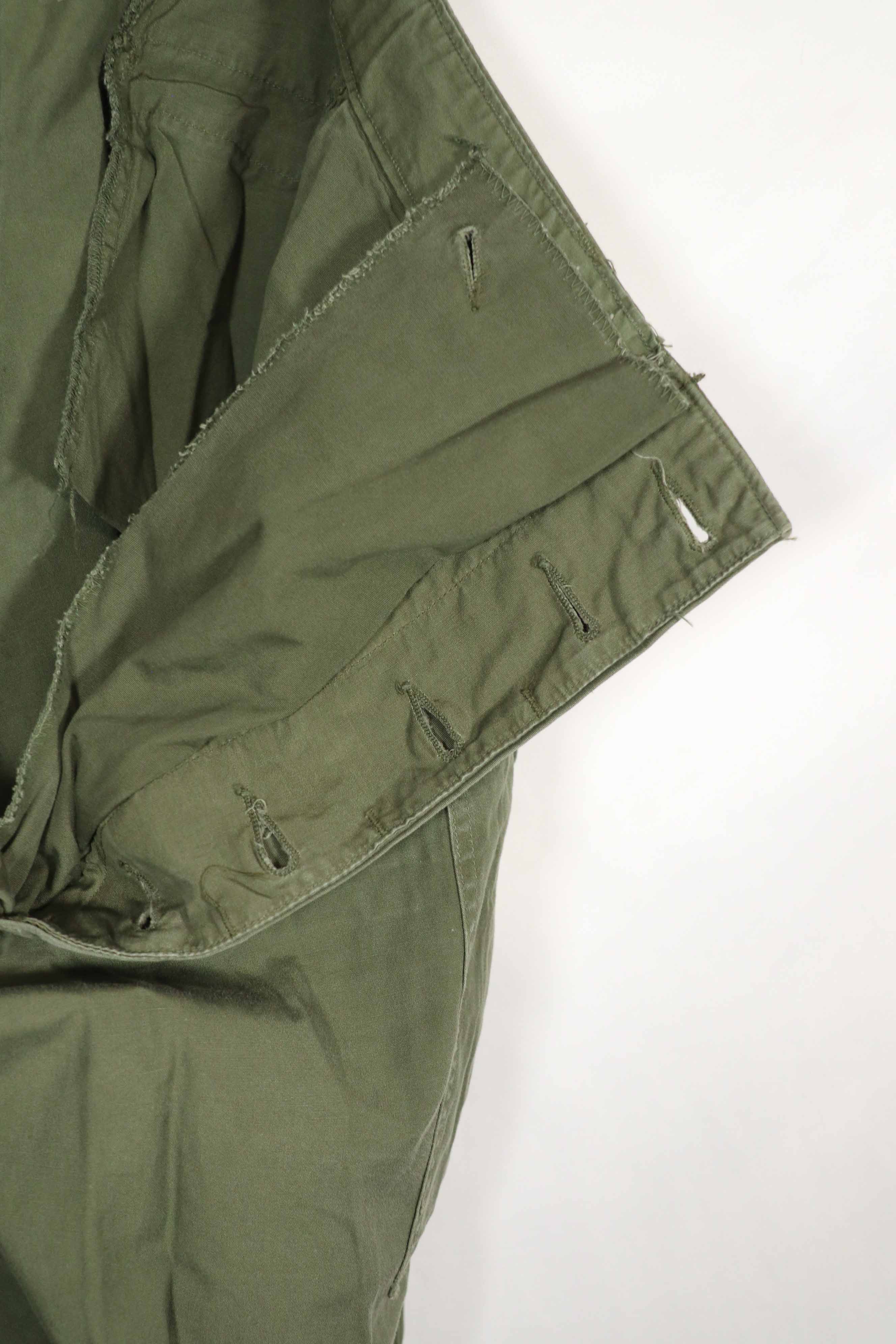 Real 1st Model Jungle Fatigue pants, large size, used.