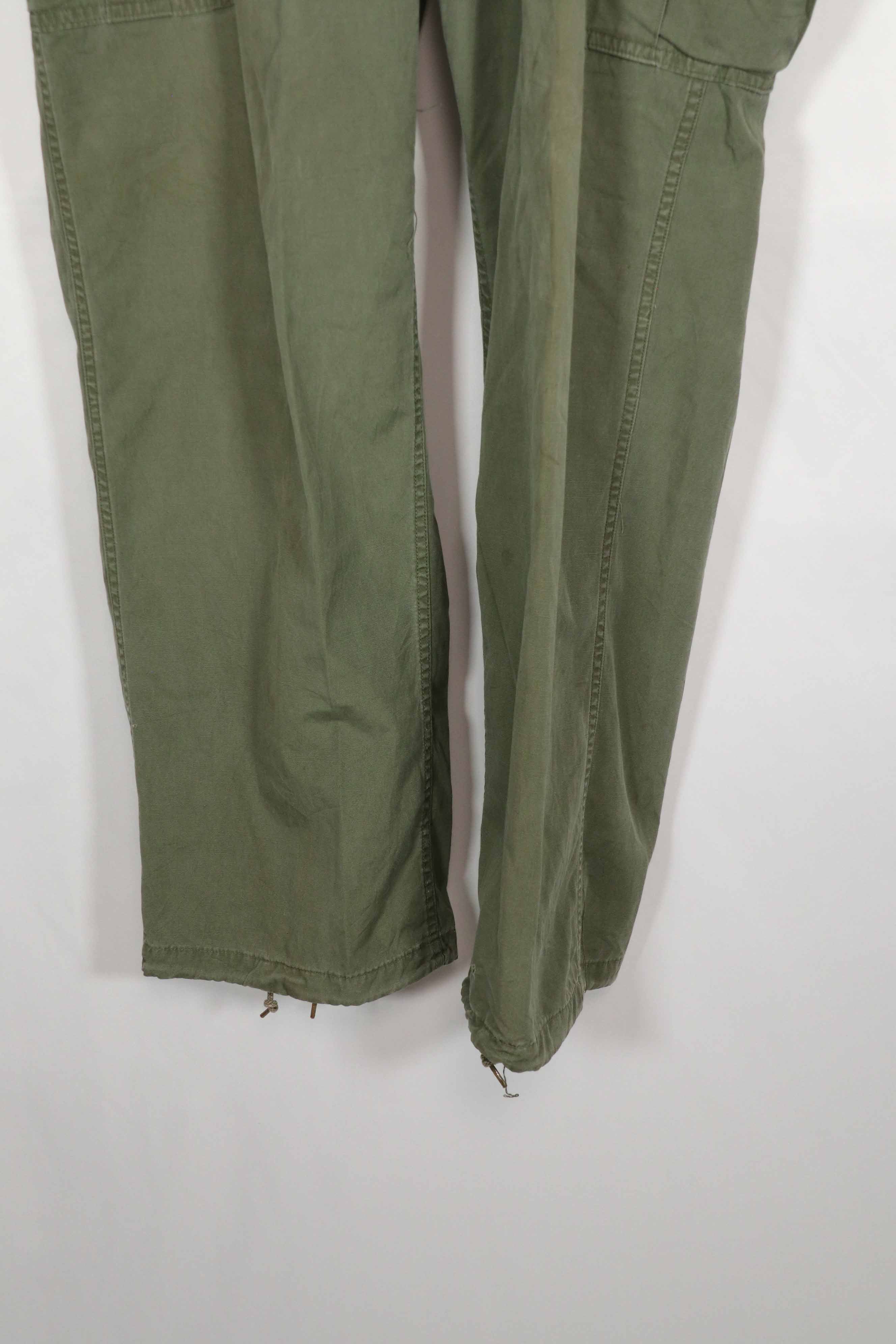 Real 1963 1st Model Jungle Fatigue Pants L-R Used