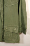 1969 Contract, M-L, 4th Model Jungle Fatigue Jacket, Patches Added Later, Used