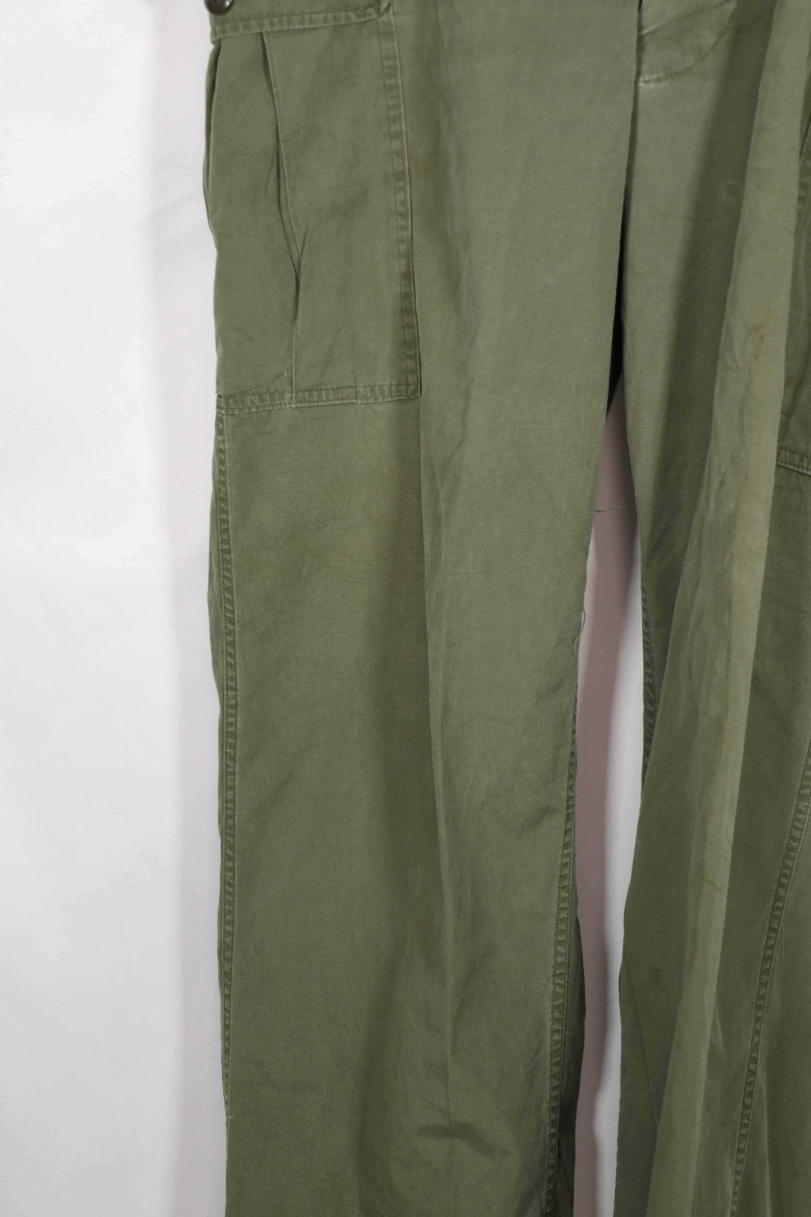 Real 1963 1st Model Jungle Fatigue Pants L-R Used