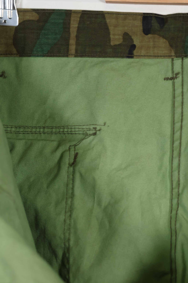 1970s Fabric ERDL LC Leaf Utility Pants Baker Pants Used