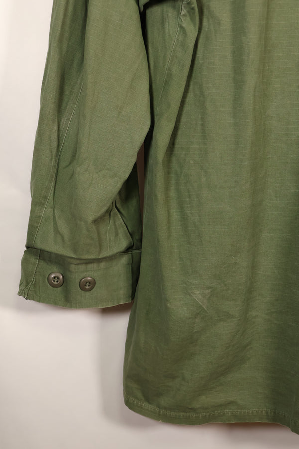 1969 Contract, M-L, 4th Model Jungle Fatigue Jacket, Patches Added Later, Used