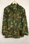 Estimated circa 1967 Deadstock US ARMY Advisor ERDL Camouflage Non Rip M59 Cut Shirt Unused