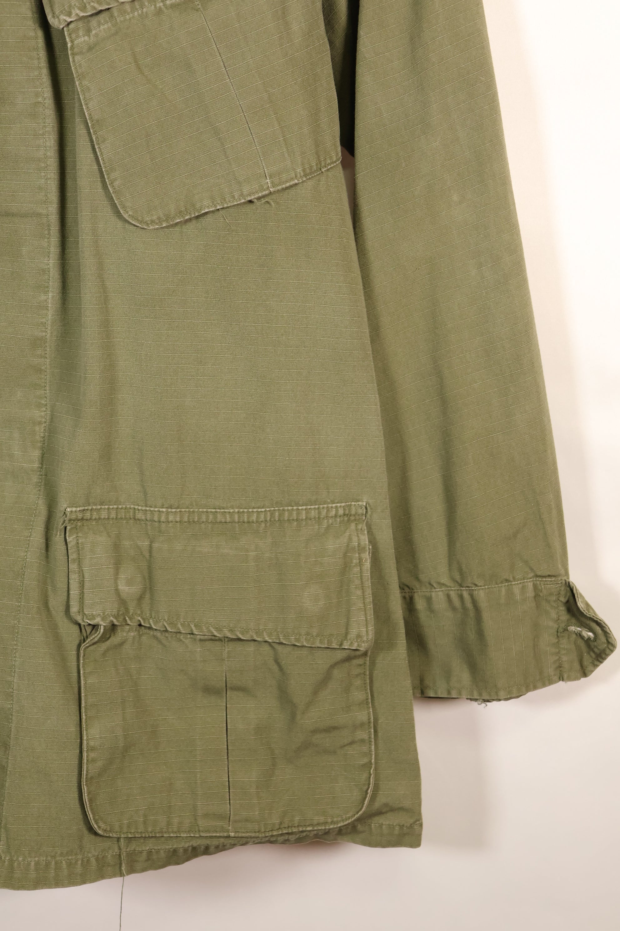 1969 Contract, S-R, USAF, U.S. Air Force, 4th Model Jungle Fatigue Jacket, Used