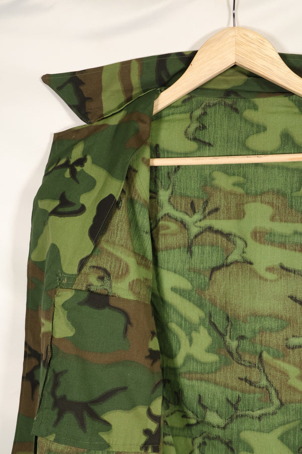 Estimated circa 1967 Deadstock US ARMY Advisor ERDL Camouflage Non Rip M59 Cut Shirt Unused