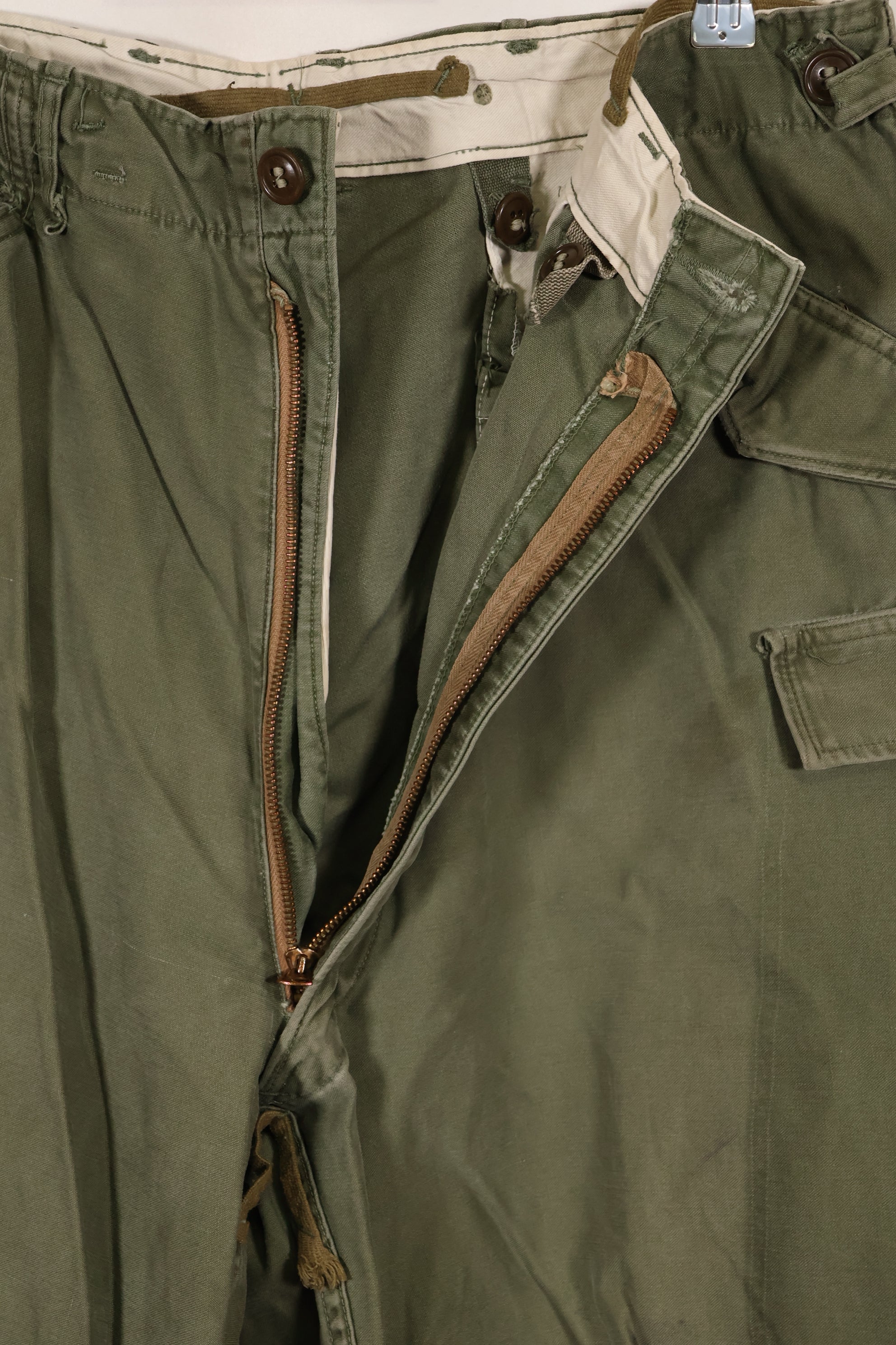 Real 1950s U.S. Army M51 Cotton Field Pants Used M-R
