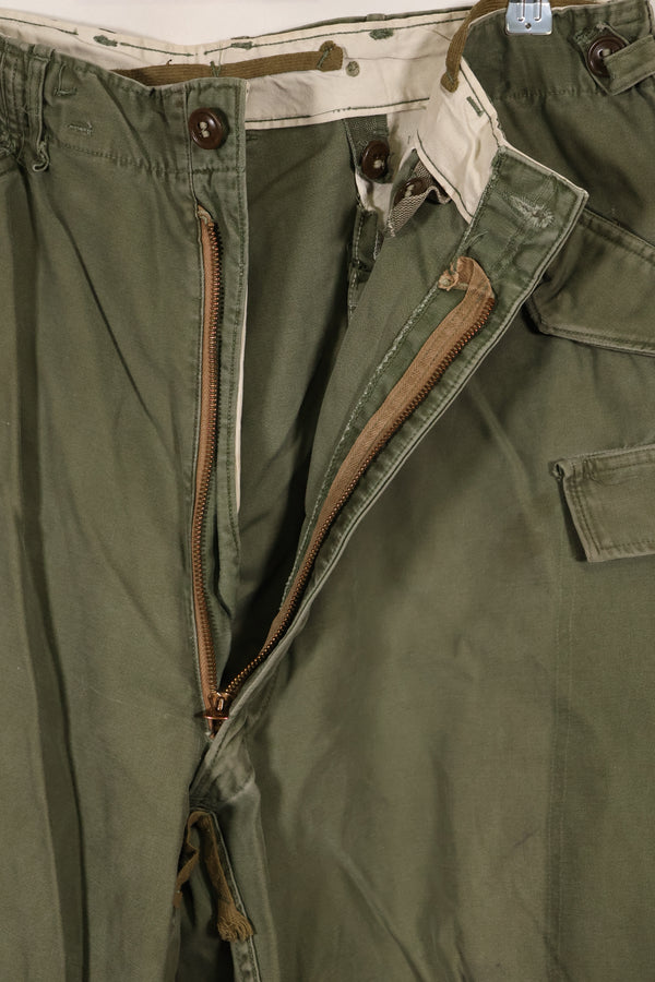 Real 1950s U.S. Army M51 Cotton Field Pants Used M-R
