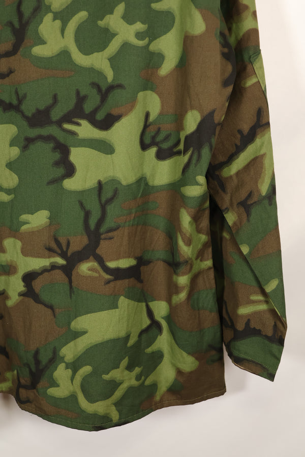 Estimated circa 1967 Deadstock US ARMY Advisor ERDL Camouflage Non Rip M59 Cut Shirt Unused