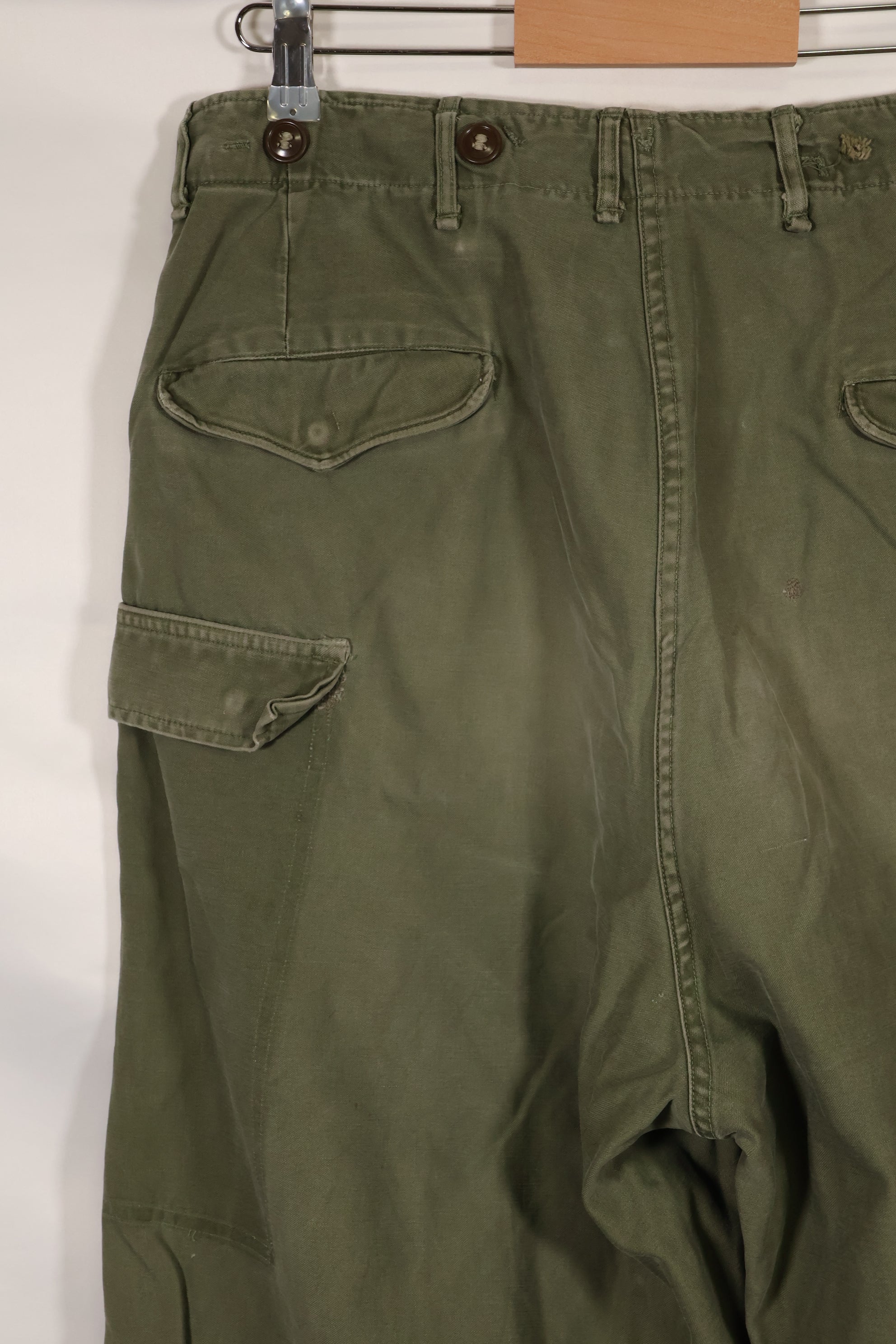 Real 1950s U.S. Army M51 Cotton Field Pants Used M-R