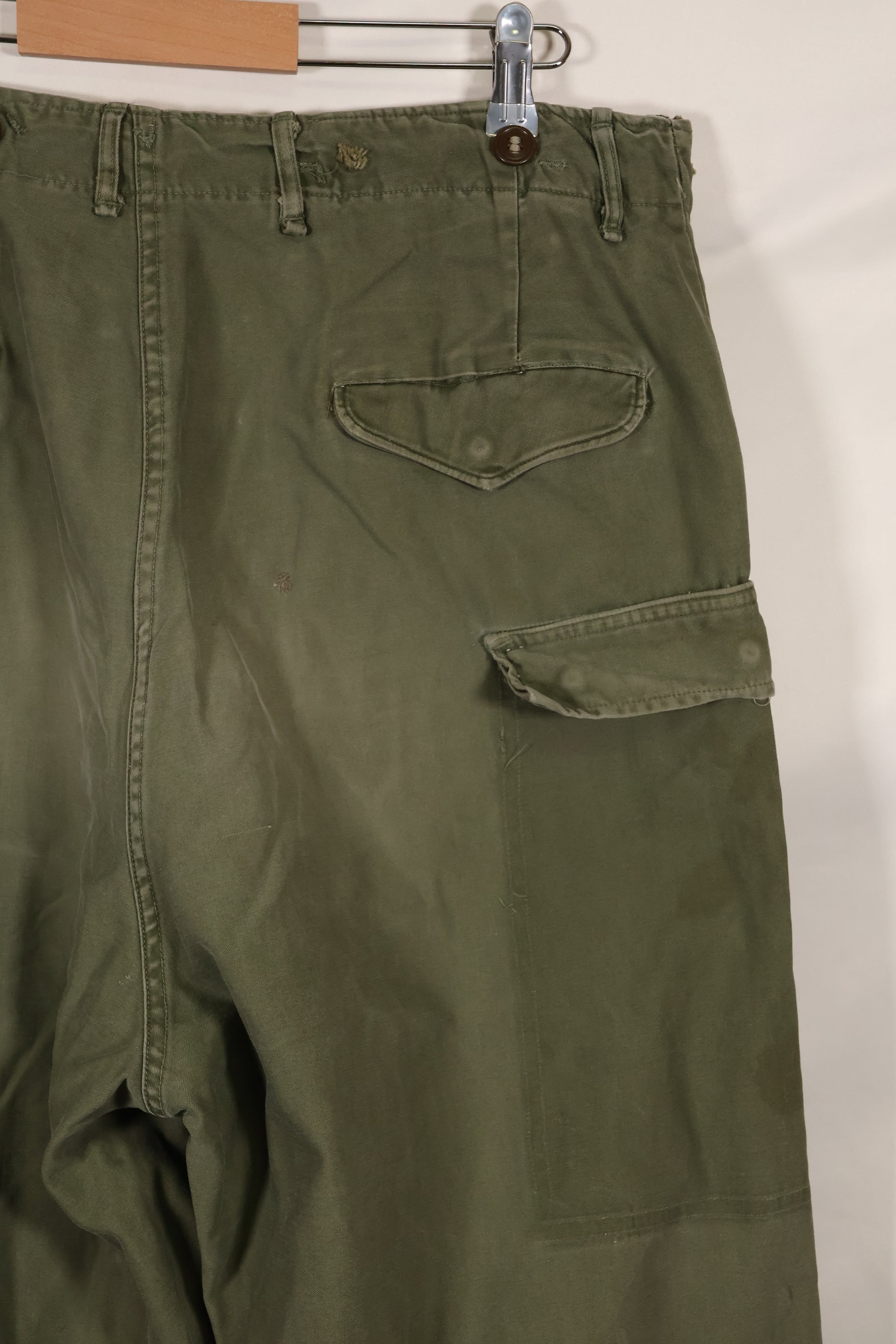 Real 1950s U.S. Army M51 Cotton Field Pants Used M-R