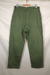 1960 Private Procurement M-L US Army OG-107 Utility Pants Baker Pants Used