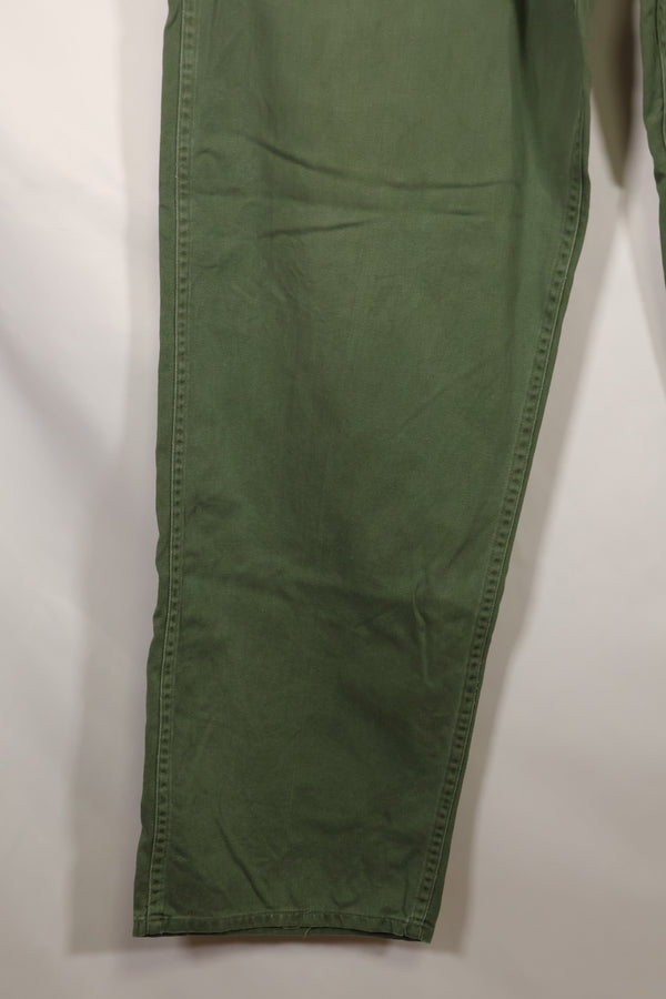 1960 Private Procurement M-L US Army OG-107 Utility Pants Baker Pants Used