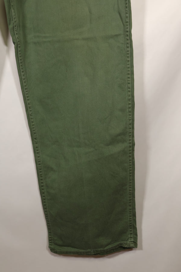 1960 Private Procurement M-L US Army OG-107 Utility Pants Baker Pants Used