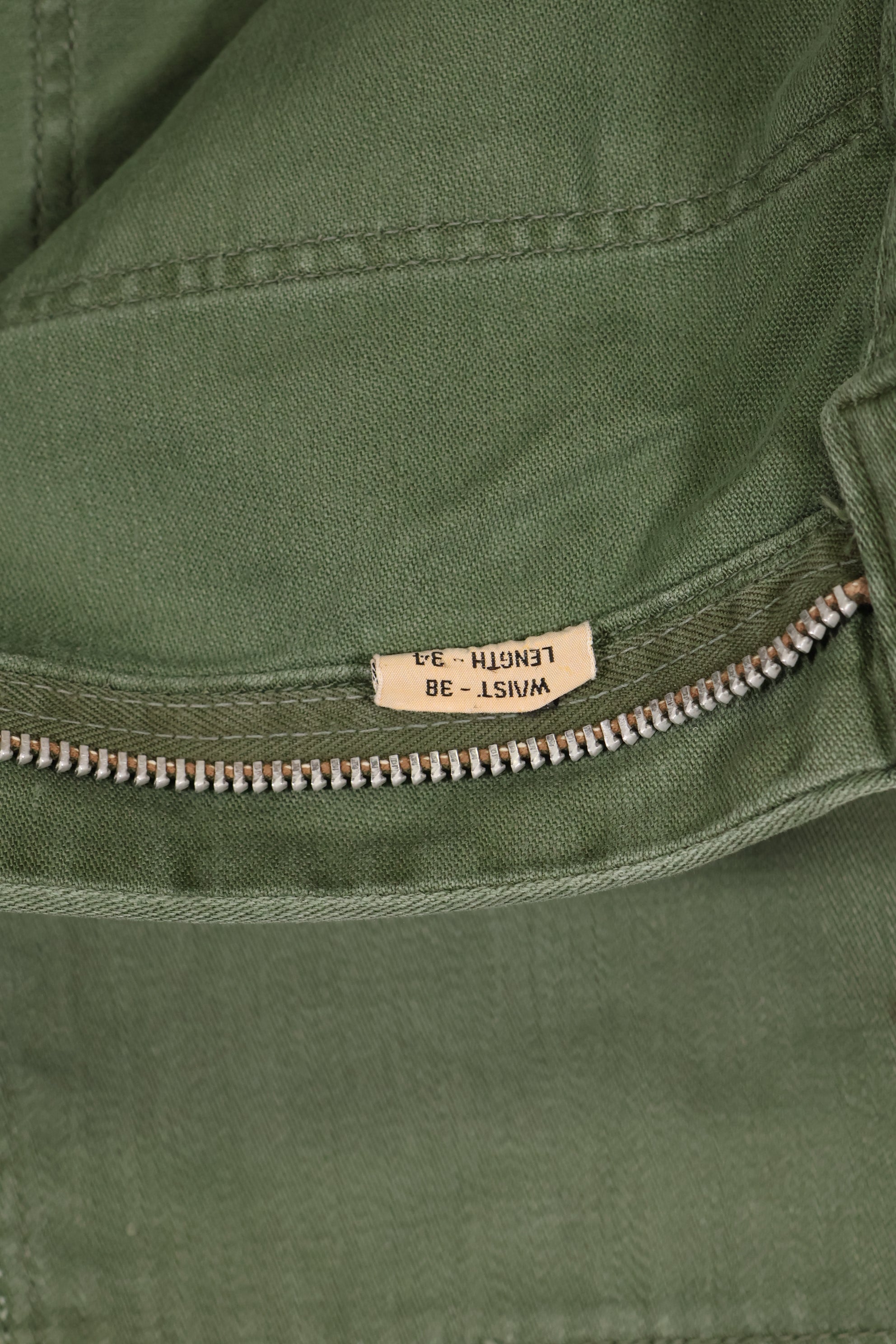 1960 Private Procurement M-L US Army OG-107 Utility Pants Baker Pants Used