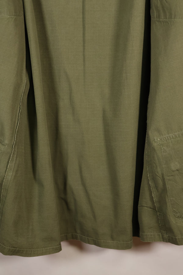 1969 Contract, M-L, 4th Model Jungle Fatigue Jacket, 101st Airborne Division Specification, Used