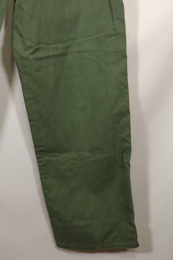 1960 Private Procurement M-L US Army OG-107 Utility Pants Baker Pants Used