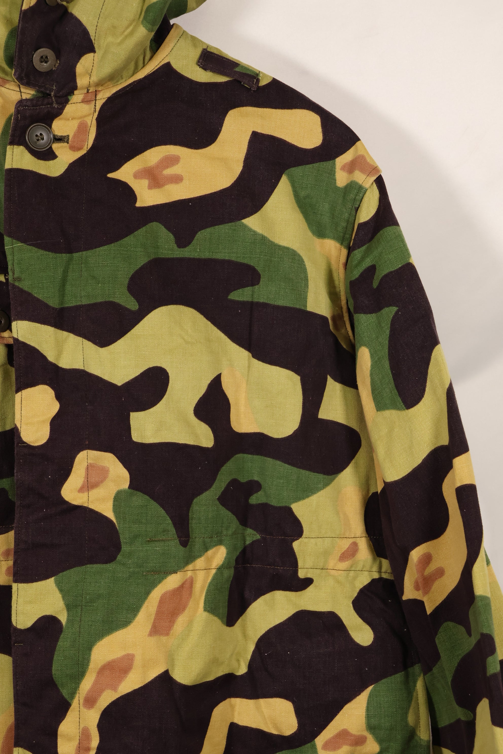 1960s Czech army Vz.60 mlok salamander camouflage parka field jacket used