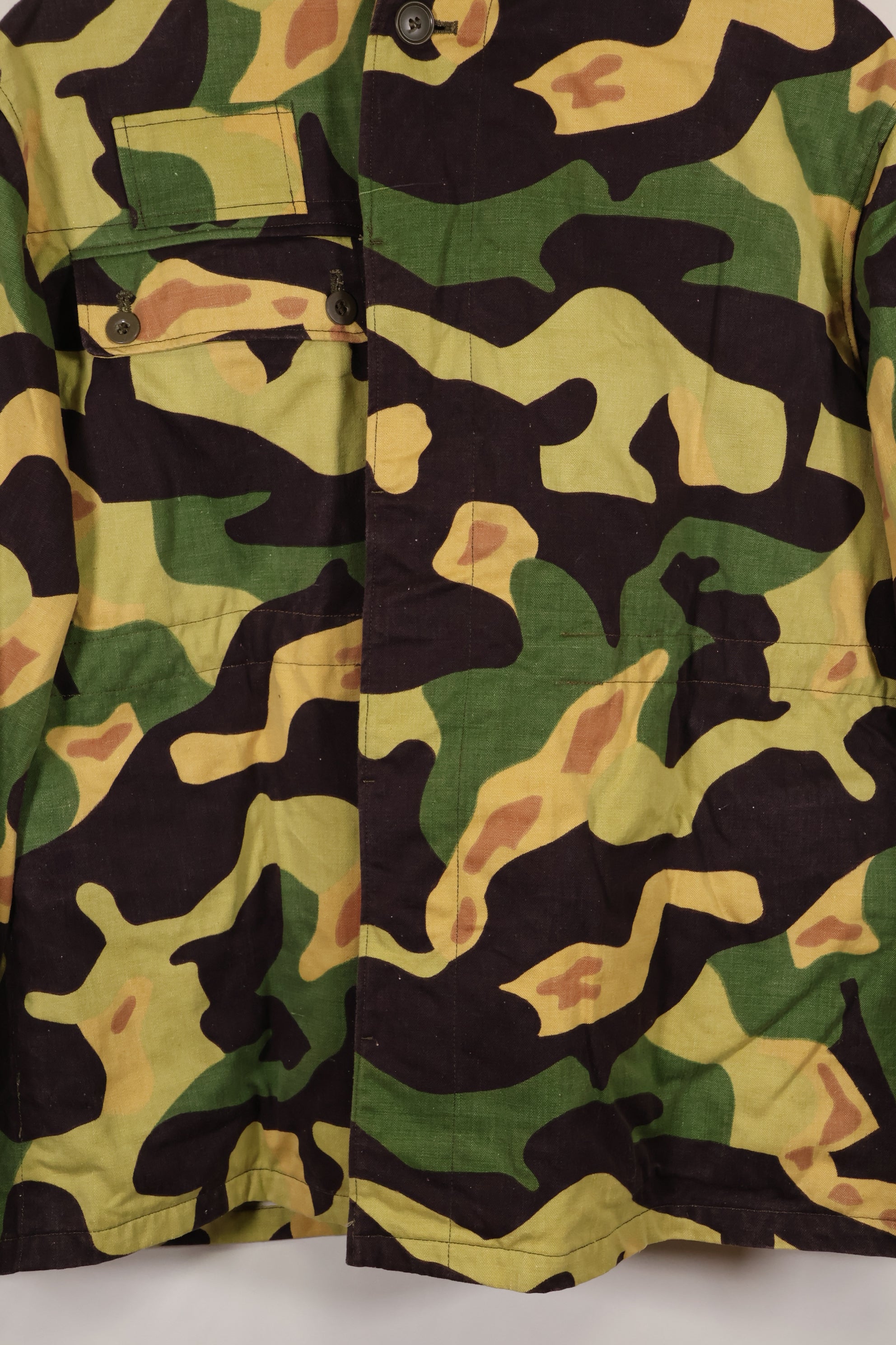 1960s Czech army Vz.60 mlok salamander camouflage parka field jacket used