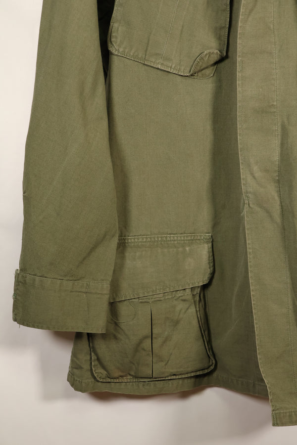 1968 Contract, M-L US Army, 4th Model Jungle Fatigue Jacket, Used