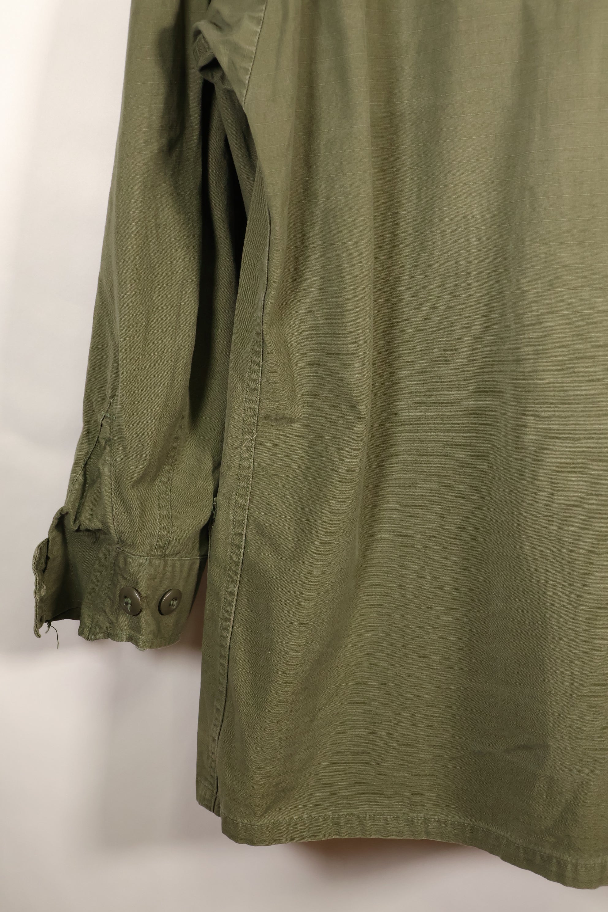 1968 Contract, M-L US Army, 4th Model Jungle Fatigue Jacket, Used
