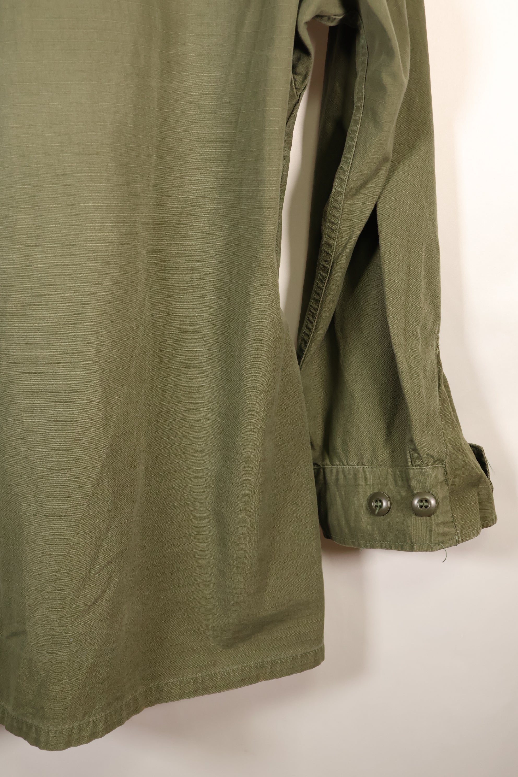 1968 Contract, M-L US Army, 4th Model Jungle Fatigue Jacket, Used