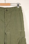 Estimated circa 1965 M-R 2nd Model Jungle Fatigue pants, faded, used.