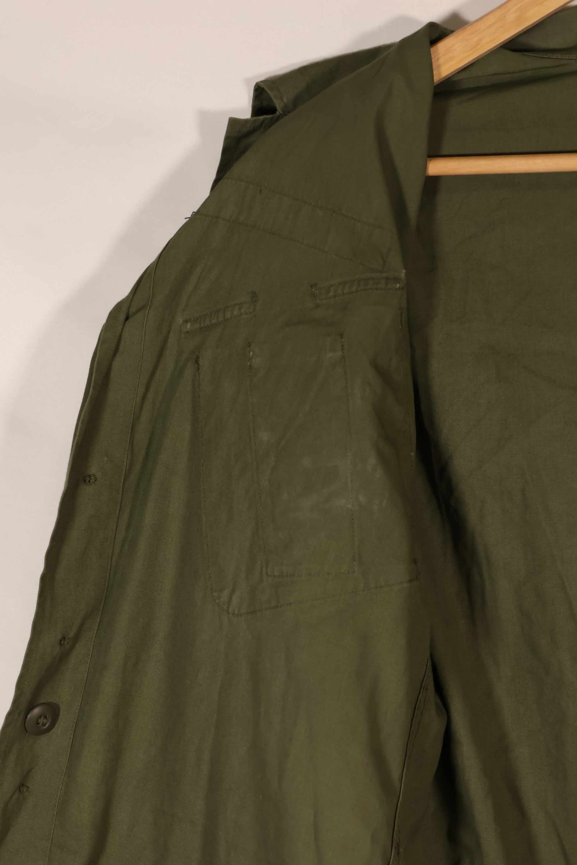 Real 2nd Model Jungle Fatigue Jacket S-R Used, faded, stained.