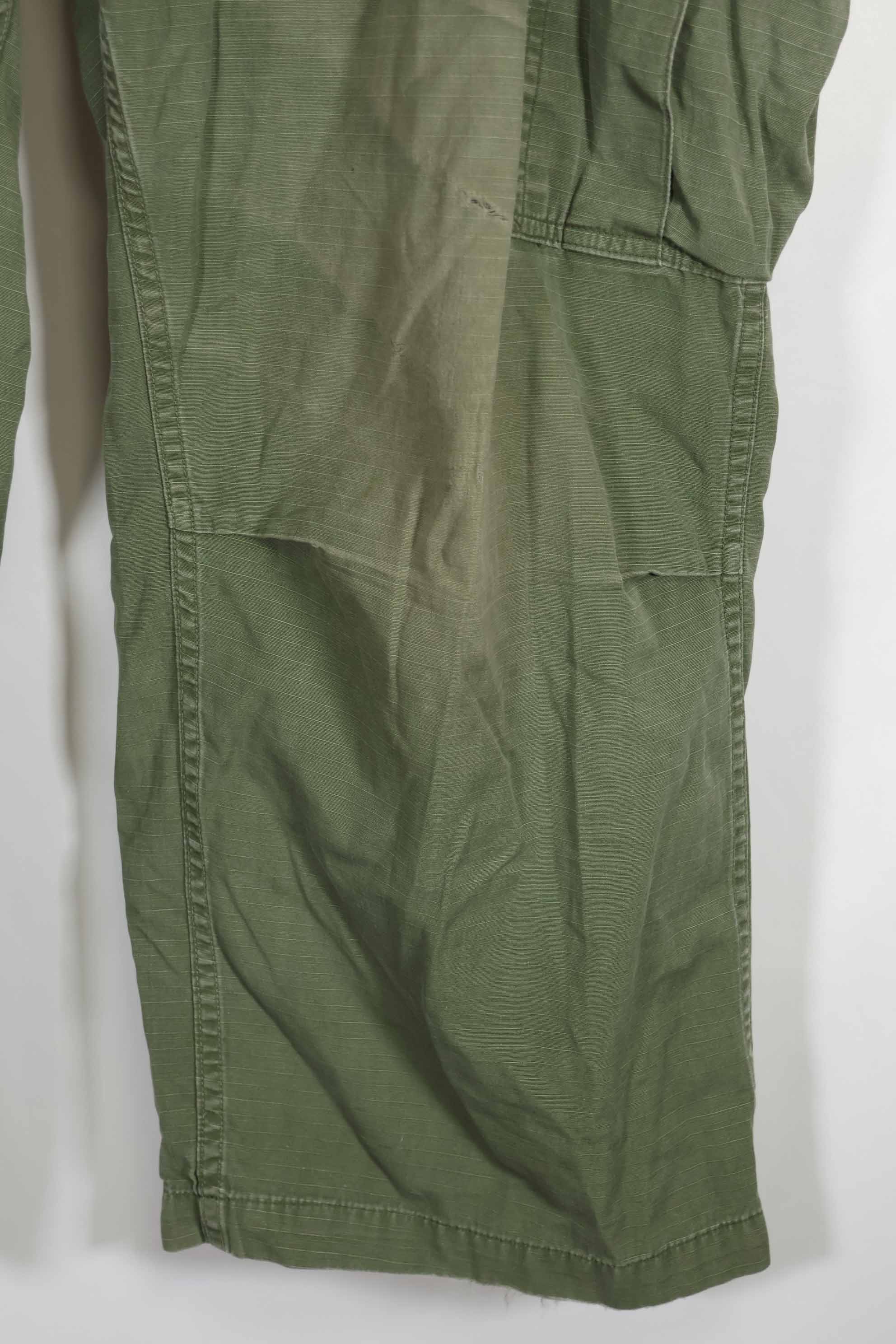 1969 4th Model Jungle Fatigue Pants X-L-R Used A