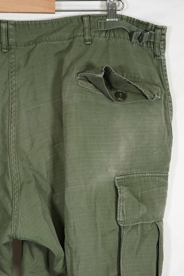 1969 4th Model Jungle Fatigue Pants X-L-R Used A