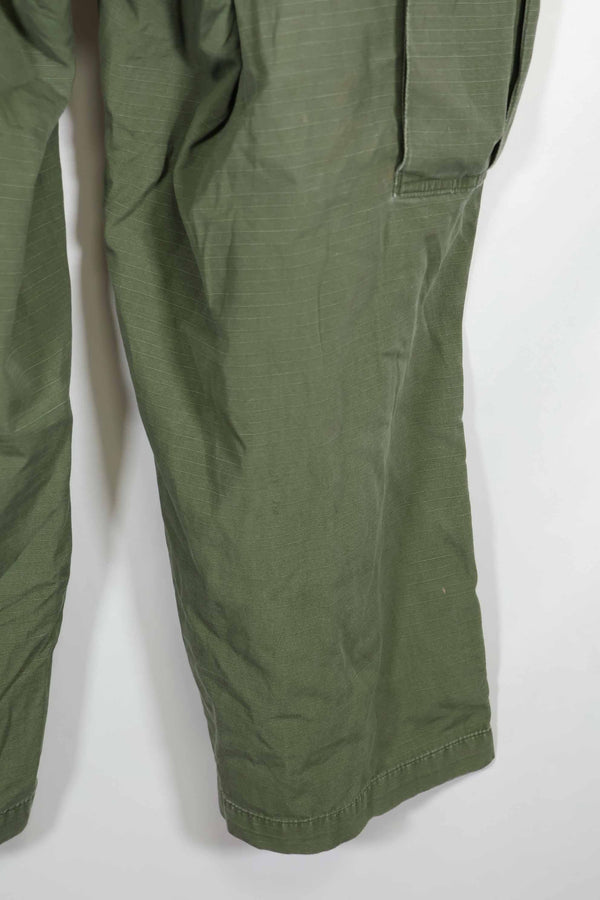 1969 4th Model Jungle Fatigue Pants X-L-R Used A