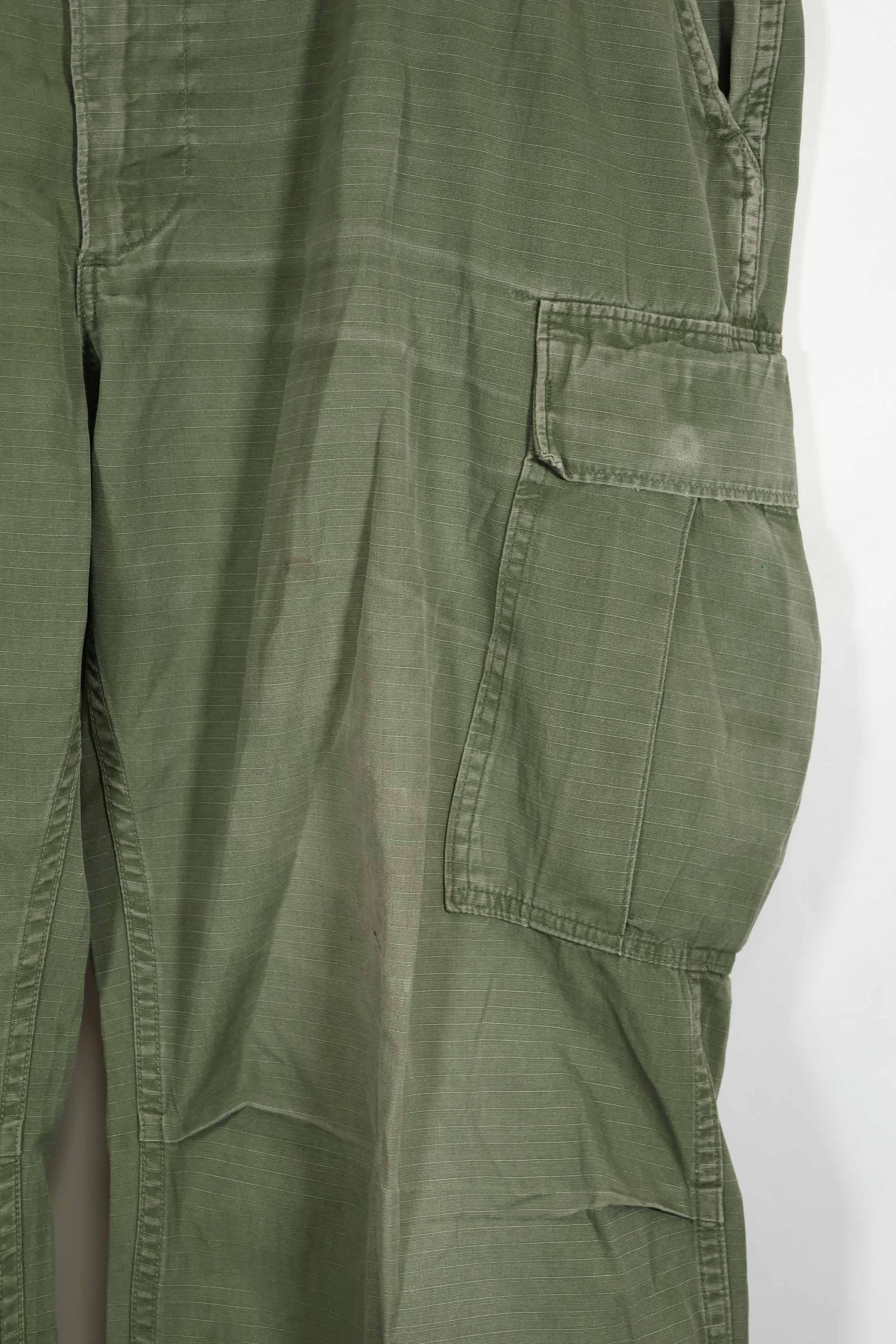 1969 4th Model Jungle Fatigue Pants X-L-R Used B