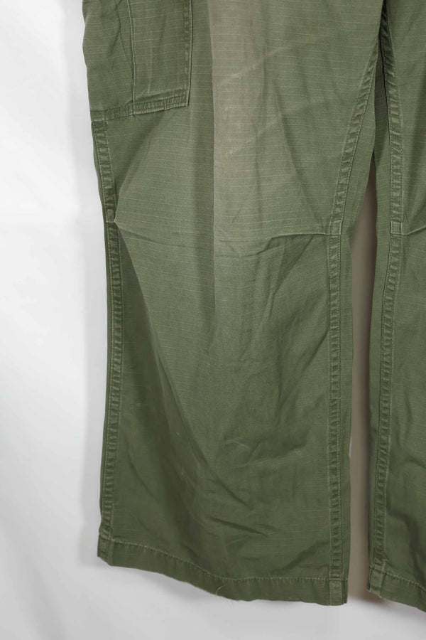 1969 4th Model Jungle Fatigue Pants X-L-R Used B