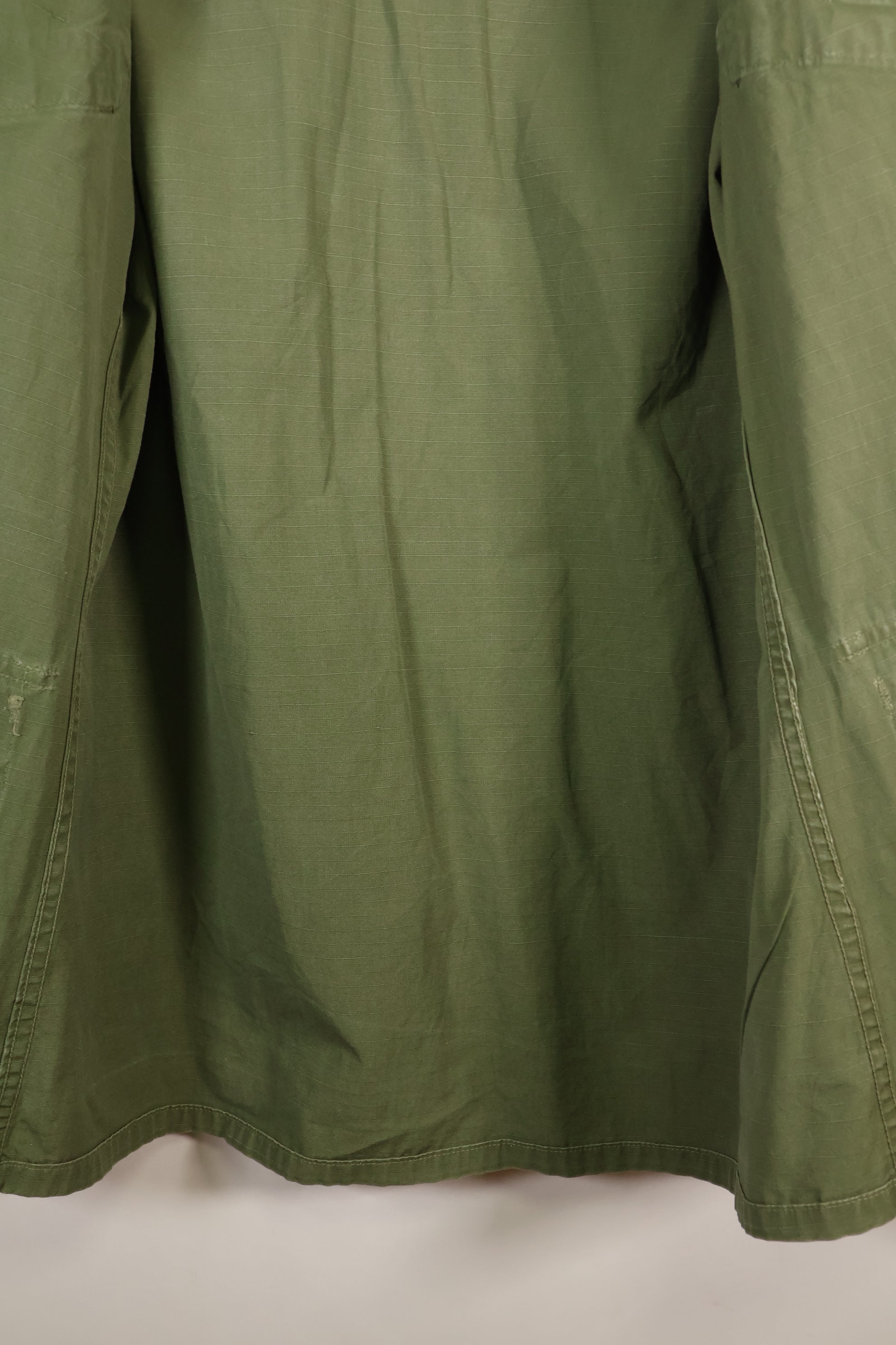 1969 Contract, M-R, 4th Model Jungle Fatigue Jacket, With Aftermarket Patches, Used