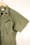 1967 Contract, M-L, 3rd Model Jungle Fatigue Jacket, USAF, Customized by Owner, Used