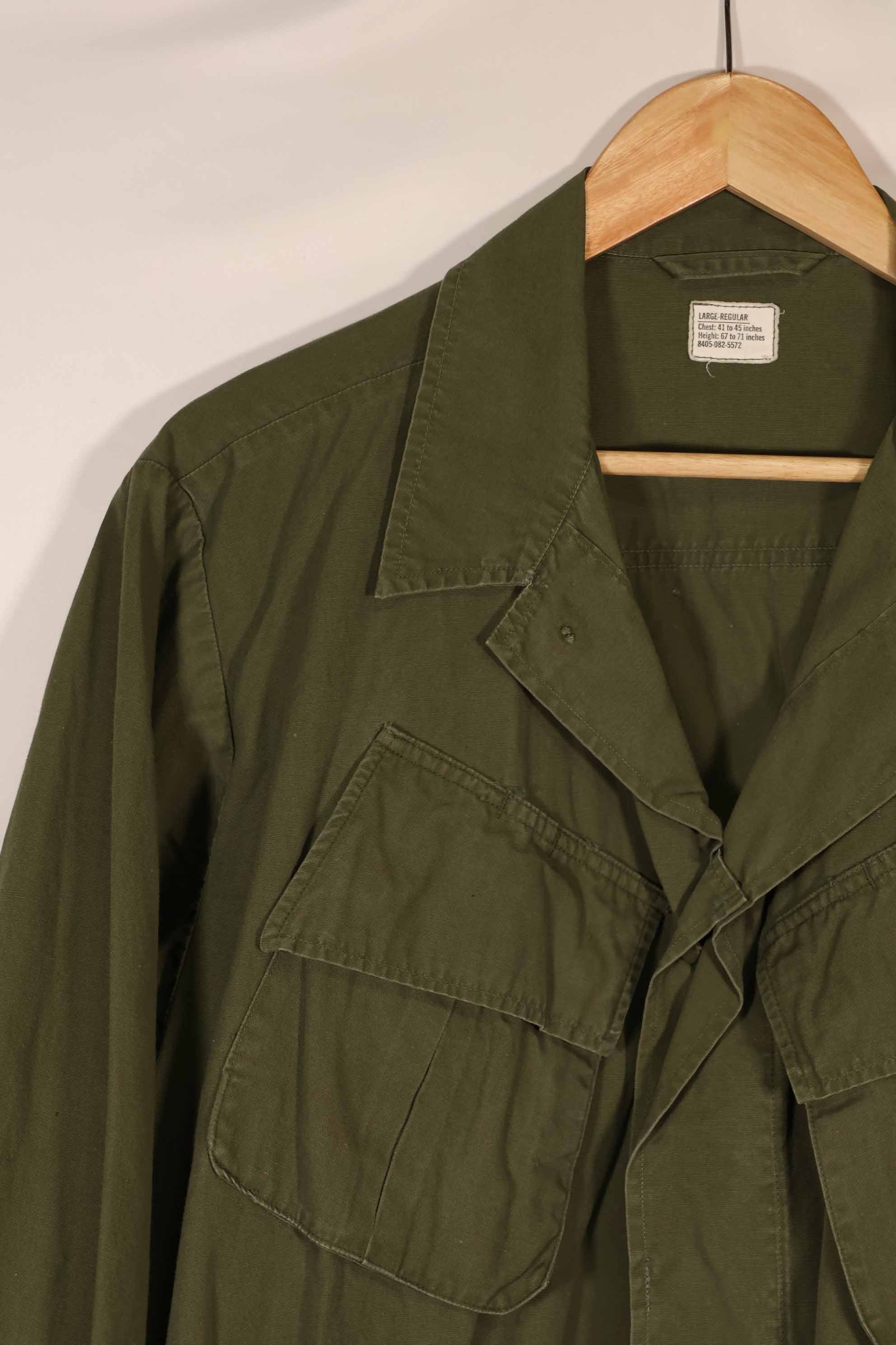 Real 1966-1967 3rd Model Jungle Fatigue Jacket L-R Used