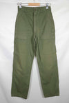 1960s Poplin fabric OG-107 utility pants, baker pants, used A