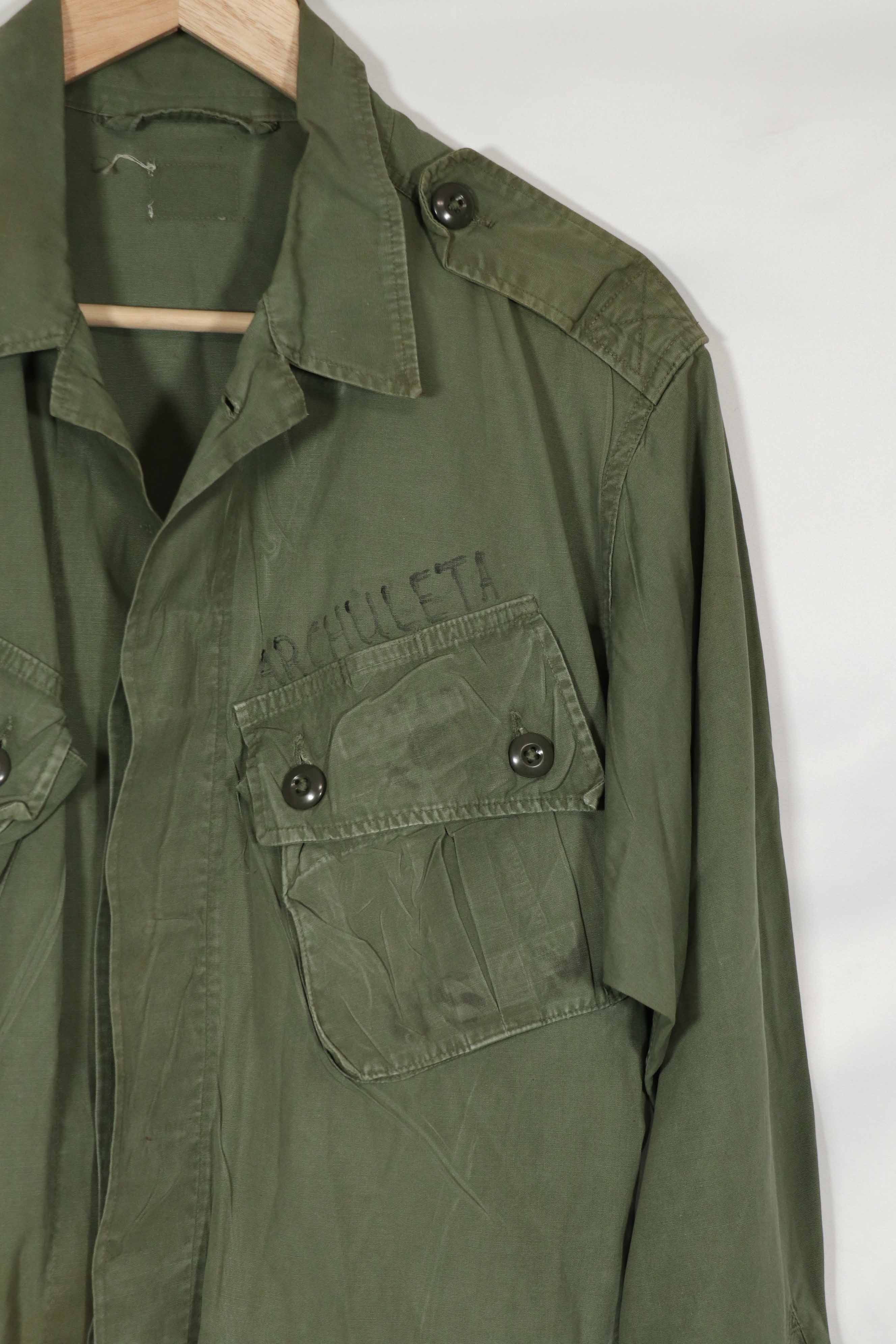 Real 1st Model Jungle Fatigue Jacket, used, no size tag.