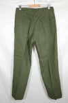 1960s Poplin fabric OG-107 utility pants, baker pants, used, B