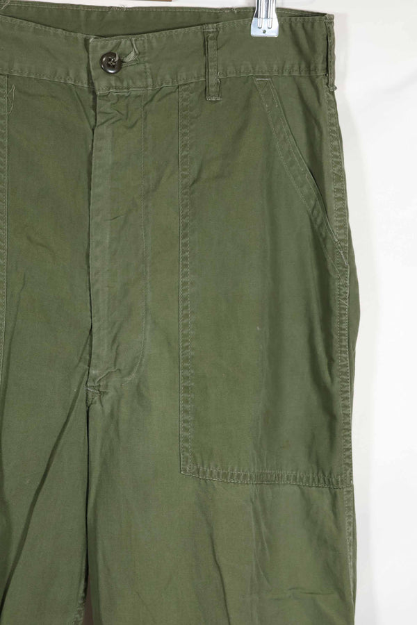 1960s Poplin fabric OG-107 utility pants, baker pants, used C