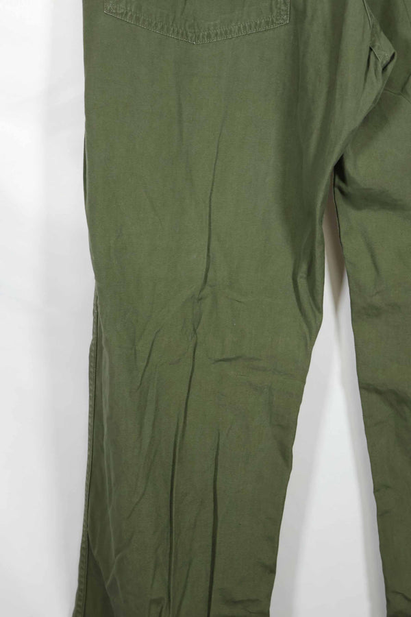 1960s Poplin fabric OG-107 utility pants, baker pants, used C