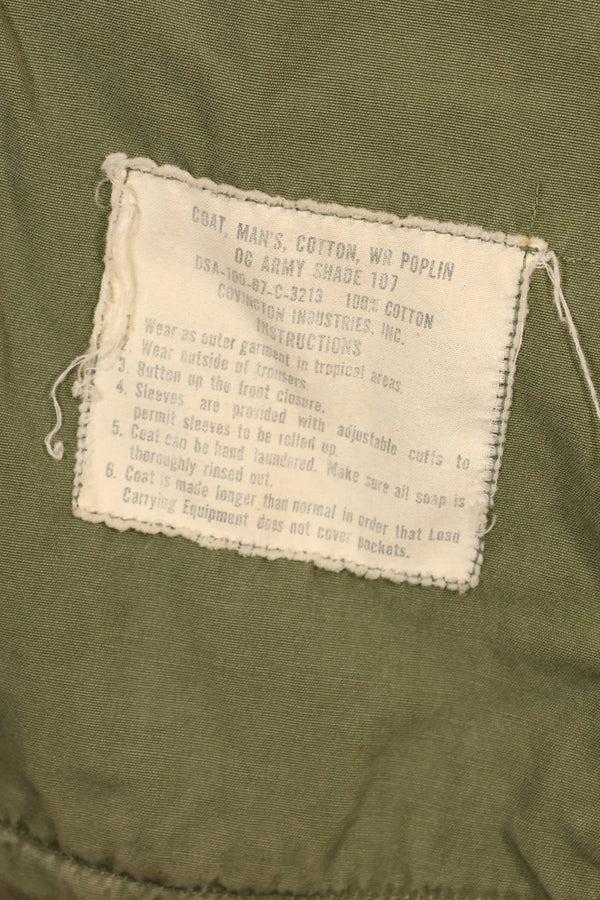1967 Contract M-R 3rd Model Jungle Fatigue Jacket—Some Fading—Used